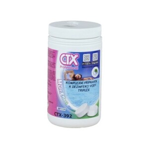 Product detail of AstralPool CTX-392 TRIPLEX  3v1 (chlór, flokulant, algicid) 200g tablety 1 kg