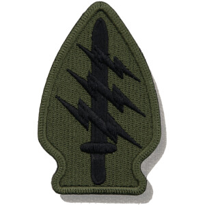Product detail of Nášivka: SPECIAL FORCES - znak [ssz] olivová | černá