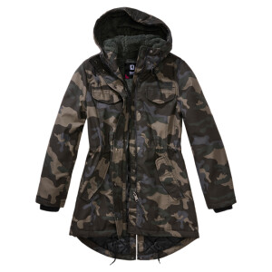 Product detail of Brandit Bunda Ladies Marsh Lake Parka darkcamo L