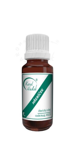Product detail of Hadek Éterický olej Hřebíček velikost: 20 ml