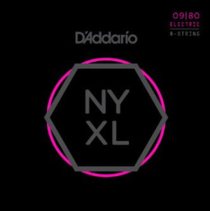 Product detail of D'Addario NYXL 8-String Super Light 09-80