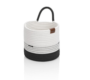 Product detail of KELA Košík Hedda 20 cm směs bavlna/polyester bílo-černá KL-24455