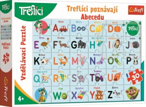 Product detail of Puzzle vzdělávací - Treflíci poznávají abecedu
