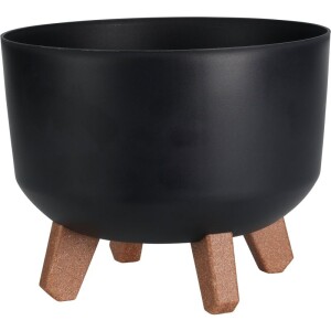 Product detail of PROGARDEN Květináč na nožkách kulatý 24 cm černá KO-Y89300600