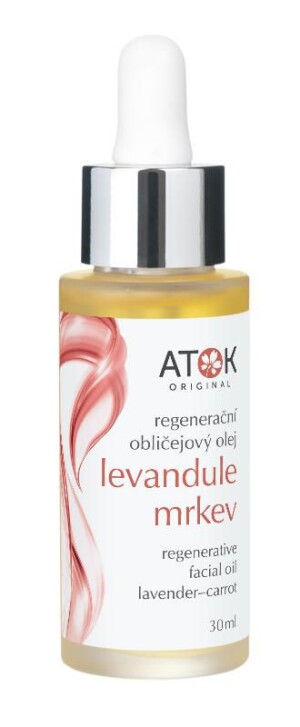 Product detail of Regenerační obličejový olej Levandule-mrkev Atok
