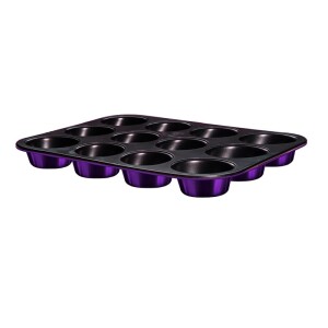 Product detail of BERLINGERHAUS Forma na muffiny s nepřilnavým povrchem 12 ks Purple Metallic Line BH-6800