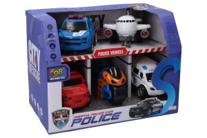 Product detail of Dopravní prostředky policejní 5 ks 10 cm, Wiky Vehicles, W013261