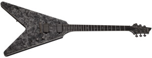 Product detail of Schecter Juan of the Dead V-1 - Satin Black Reign