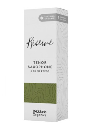 Product detail of D'Addario ODKR0520 Organic Reserve Tenor Saxophone Reeds 2.0 - 5 Pack