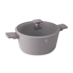 Product detail of BERLINGERHAUS Kastrol s titanovým povrchem a poklicí 28 cm Taupe Collection BH-8102