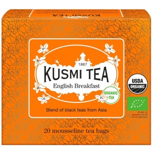 Product detail of Černý čaj ENGLISH BREAKFAST, 20 mušelínových sáčků, Kusmi Tea