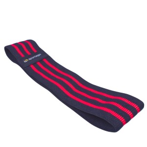 Product detail of Textilní odporová guma Sportago - černo-červená, L - odpor do 90 kg - L - odpor do 90kg