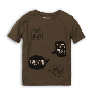 Product detail of Tričko chlapecké s krátkým rukávem, Minoti, TB TSHIRT 5, hnědá - 68/80 | 6-12m