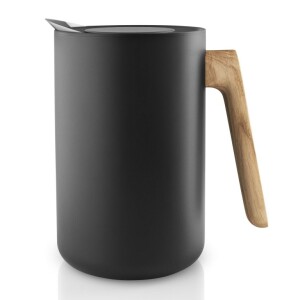 Product detail of Vakuová termoska NORDIC KITCHEN 1 l, s dřevěnou rukojetí , černá, Eva Solo