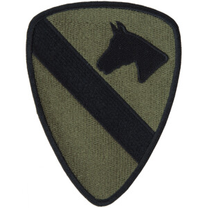 Product detail of Nášivka: Divize jízdní 1. (First Cavalry) olivová | černá