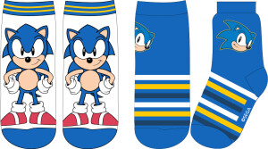 Product detail of Ježek SONIC - licence Chlapecké ponožky - Ježek Sonic 5234010, bílá / modrá Barva: Mix barev, Velikost: 23-26