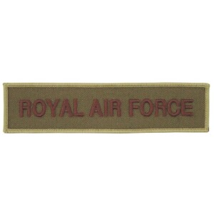Product detail of Nášivka: Royal Air Force písková