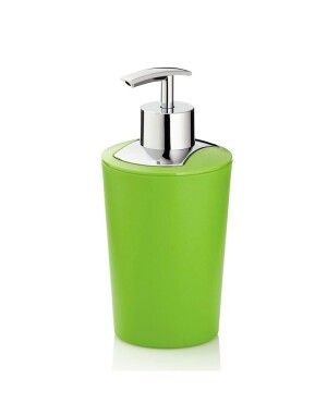 Product detail of KELA Dávkovač mýdla MARTA plastik zelená H 17cm / Ř 8cm / 350 KL-24172