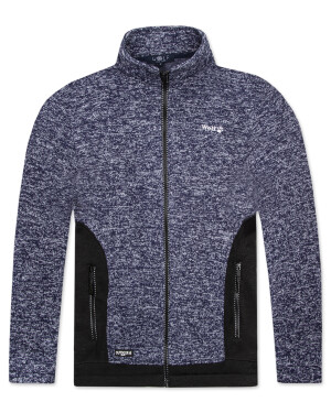 Product detail of Pánská outdoorová mikina - Wolf B2256, modrý melír Barva: Modrá, Velikost: XXL
