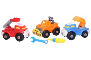 Product detail of Dopravní prostředky šroubovací 3 ks, 16 cm, Wiky Vehicles, W006780