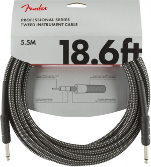 Product detail of Fender Professional Series 18,6 Instrument Cable Gray Tweed
