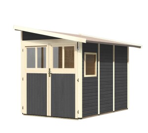 Product detail of Dřevěný domek KARIBU WANDLITZ 3 (73073) šedý LG3090