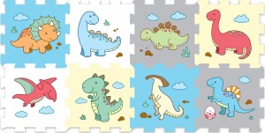 Product detail of Puzzle pěnové dinosauři 8ks