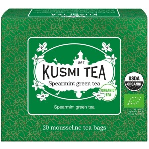 Product detail of Zelený čaj SPEARMINT, 20 mušelínových sáčků, Kusmi Tea