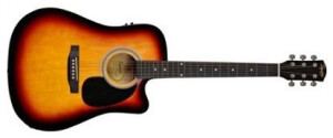 Product detail of Fender Squier SA105CE Sunburst
