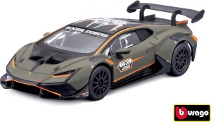Product detail of Bburago 1:43 Racing Lamborghini Huracan Super Trofeo EVO2 in decorative box