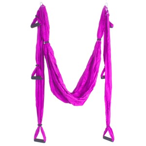 Product detail of Závěs na jógu Sportago Fly Yoga, fialový
