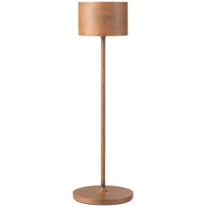 Product detail of Přenosná stolní lampa FAROL 35,5 cm, LED, rezavá, hliník, Blomus