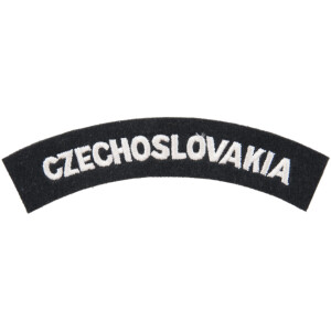 Product detail of Nášivka: CZECHOSLOVAKIA černá | bílá