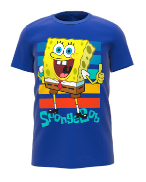 Product detail of SpongeBob v kalhotách - licence Chlapecké tričko - SpongeBob v kalhotách 5202209, modrá Barva: Modrá, Velikost: 104