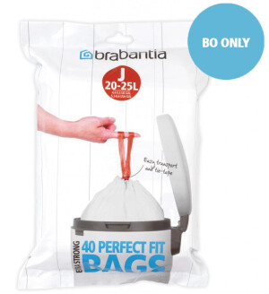 Product detail of Sáčky do odpadkového koše J PERFECTFIT 23 l, sada 40 ks, Brabantia