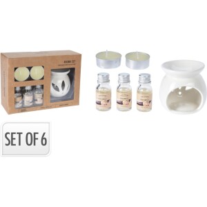 Product detail of HOMESTYLING Sada aroma lampa s příslušenstvím 8 ks vanilka KO-CC5056780
