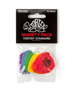 Product detail of Dunlop Tortex Standard Pick Variety Pack - 12 Pack