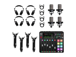 Product detail of Rode Four-person podcasting bundle