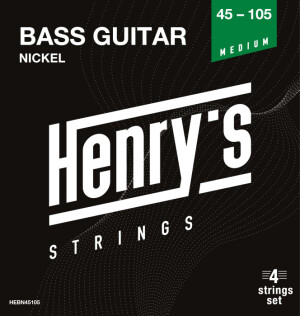 Product detail of Henry`s HEBN45105 Bass Nickel - 045“ - 105”