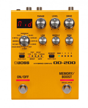 Product detail of Boss OD-200 Hybrid Drive