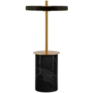 Product detail of Přenosná stolní lampa ASTERIA MOVE 25 cm, černá, mramor, Umage