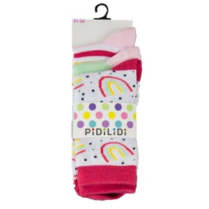 Product detail of ponožky dívčí - 3pack, Pidilidi, PD0126, Holka - 27-30