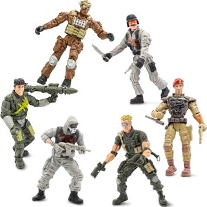 Product detail of The Corps! Voják 6 pohyblivých figurek 10,5 cm