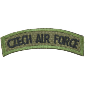 Product detail of Nášivka: CZECH AIR FORCE [oblouková] [bsz] olivová | černá