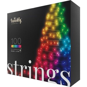 Product detail of Twinkly Strings Multi-Color chytré žárovky na stromeček 100 ks 8m černý kabel