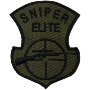 Product detail of Nášivka: Sniper Elite olivová | černá