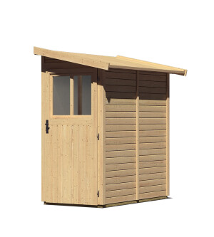 Product detail of Dřevěný domek KARIBU GÖRLITZ (38746) natur LG3070