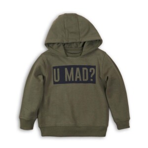Product detail of Mikina chlapecká s kapucí, Minoti, KB FLEECE HOODY 9, khaki - 98/104 | 3/4let