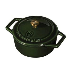 Product detail of BERLINGERHAUS Pekáč litinový s poklicí 10 cm Emerald Collection BH-6501