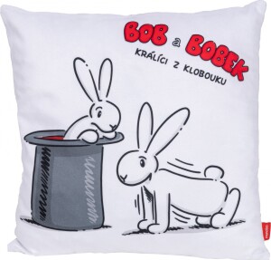 Product detail of Bob a Bobek, Polštář 30x30cm, cvičit